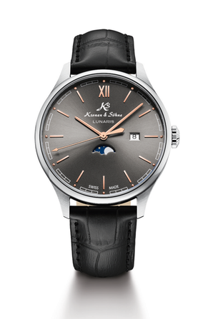 Kronen&Söhne Lunaris Alman Moonphase Erkek Kol Saati