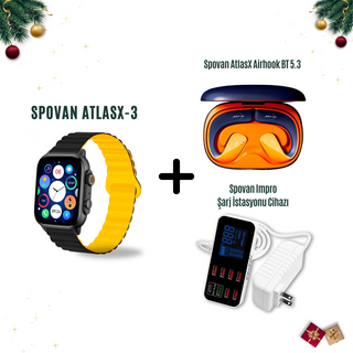 Spovan AtlasX-3 + Airhook + Impro Üçlü Set