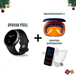 Spovan Pixel + AirHook + Impro Üçlü Set
