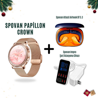 Spovan Papillon Crown + Airhook + Impro Üçlü Set