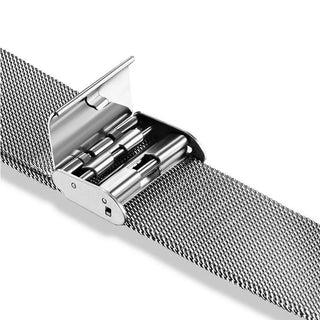 Spovan Zeblaze Kieslect AtlasX Uyumlu Mesh Çelik Hasır Akıllı Saat Kordon