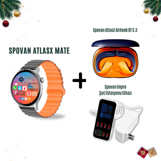 Spovan AtlasX Mate + Airhook + Impro Üçlü Set