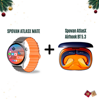 Spovan AtlasX Mate + AirHook İkili Set