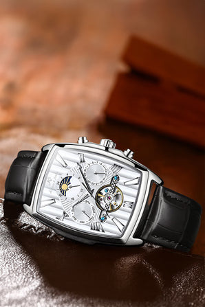 Kronen&Söhne Cube Tourbillon Mekanik Otomatik Erkek Kol Saati