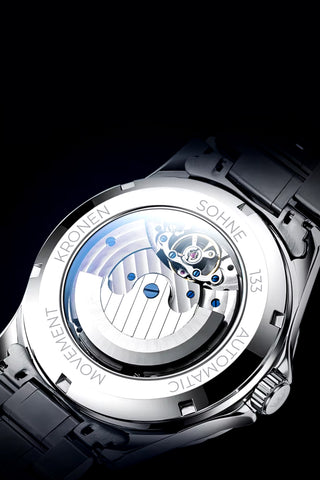 Kronen & Söhne KS7009 Day Night Tourbillon Mekanik Otomatik Erkek Çelik Kol Saati