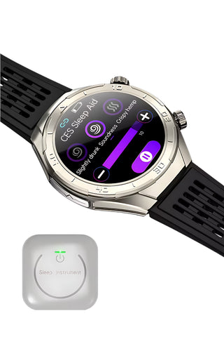 Spovan Insomnia Sleep Apnea Blood Sugar Blood Pressure Cholesterol Voice Chat Smart Watch Pre-Order 