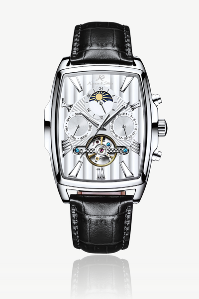 Kronen&Söhne Cube Arctic Tourbillon Mekanik Otomatik Erkek Kol Saati