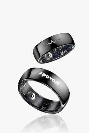 Spovan Ring Nabız Tansiyon SP02 EKG Yapay Zeka AI Akıllı Yüzük