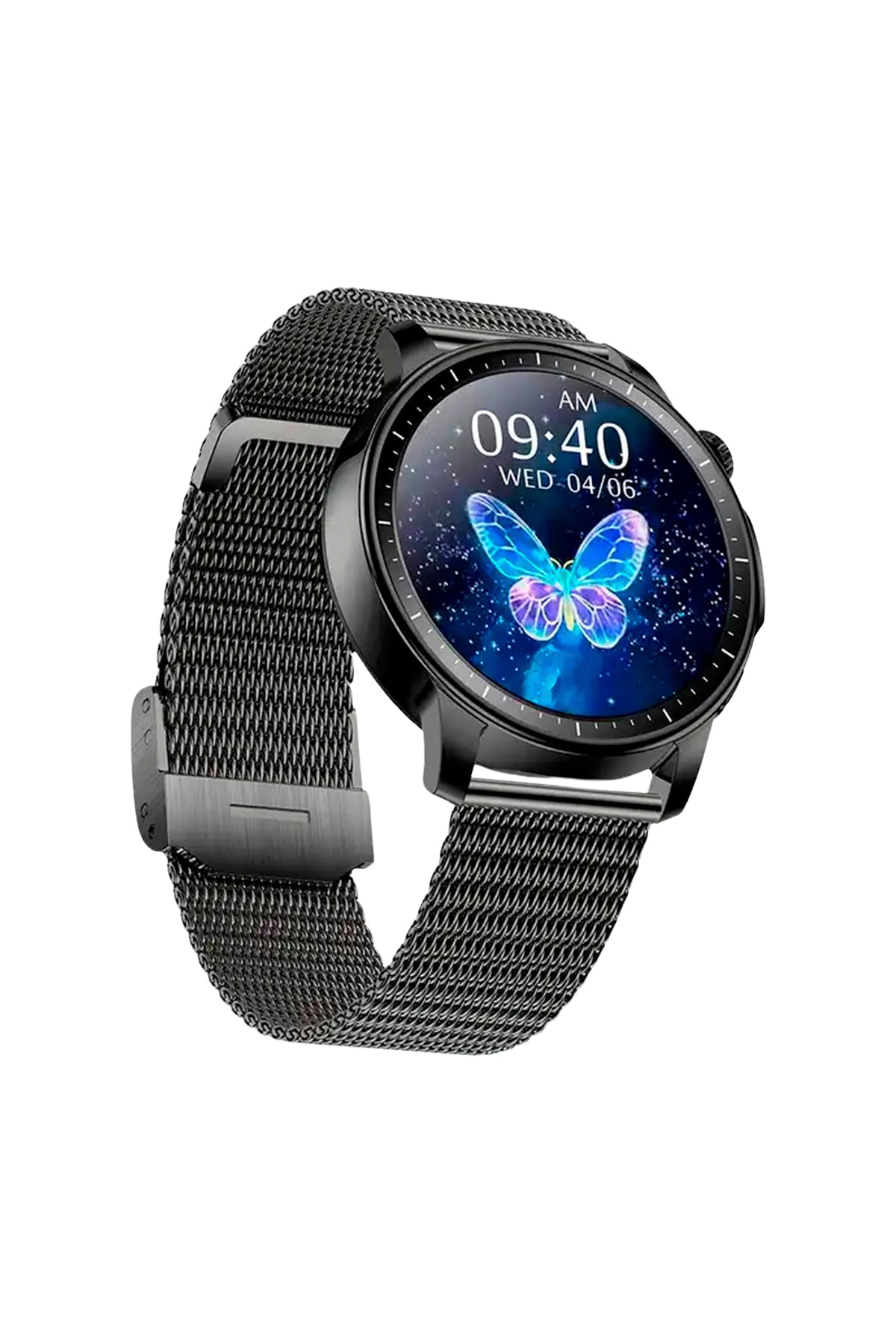 Spovan Papillon Crown Amoled Voice Call Women Smart Watch 