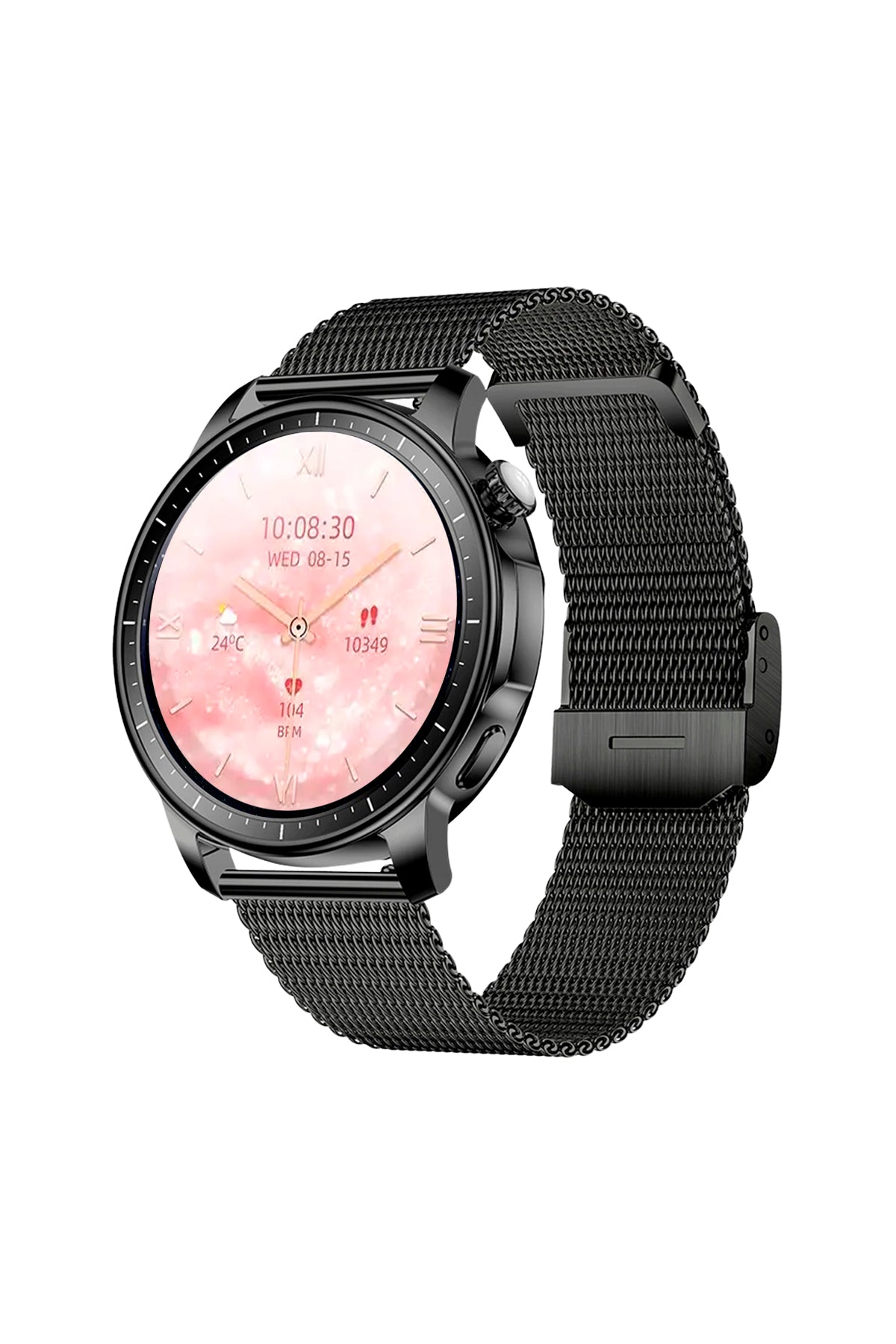 Spovan Papillon Crown Amoled Voice Call Women Smart Watch 