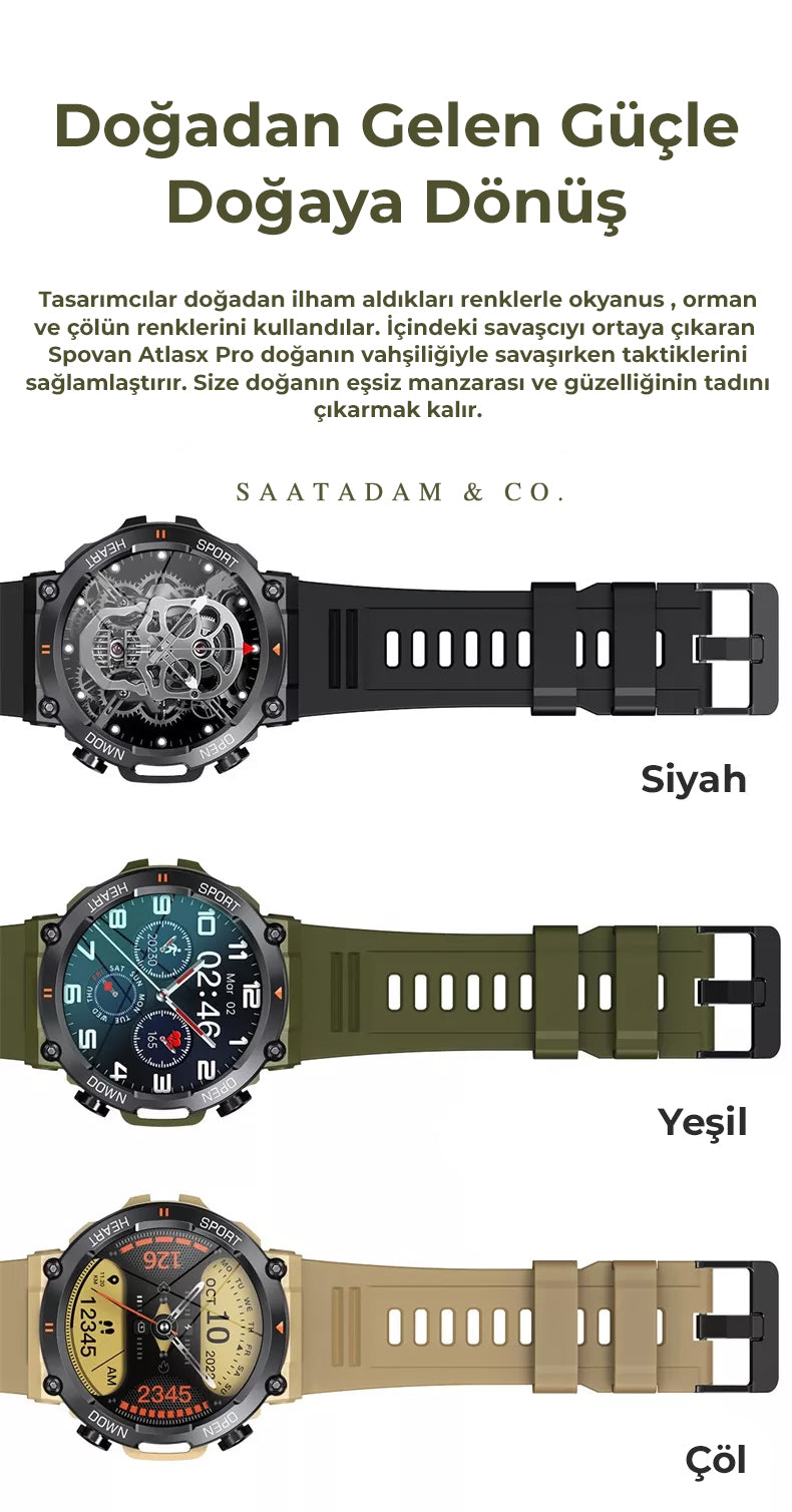 Spovan AtlasX Pro Military 